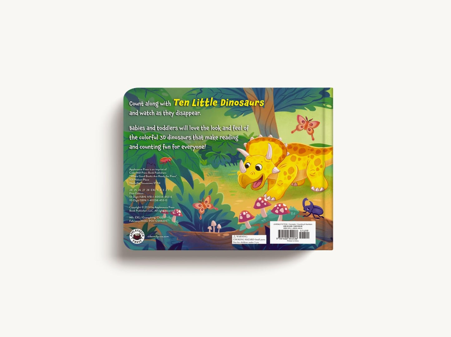 Ten Little Dinosaurs: A Counting Storybook (Magical Counting Storybooks)