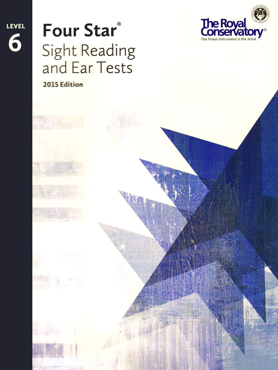 4S06 - Royal Conservatory Four Star Sight Reading and Ear Tests Level 6 Book 2015 Edition