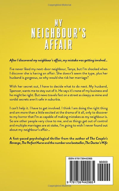 My Neighbour's Affair: An addictive and gripping psychological thriller