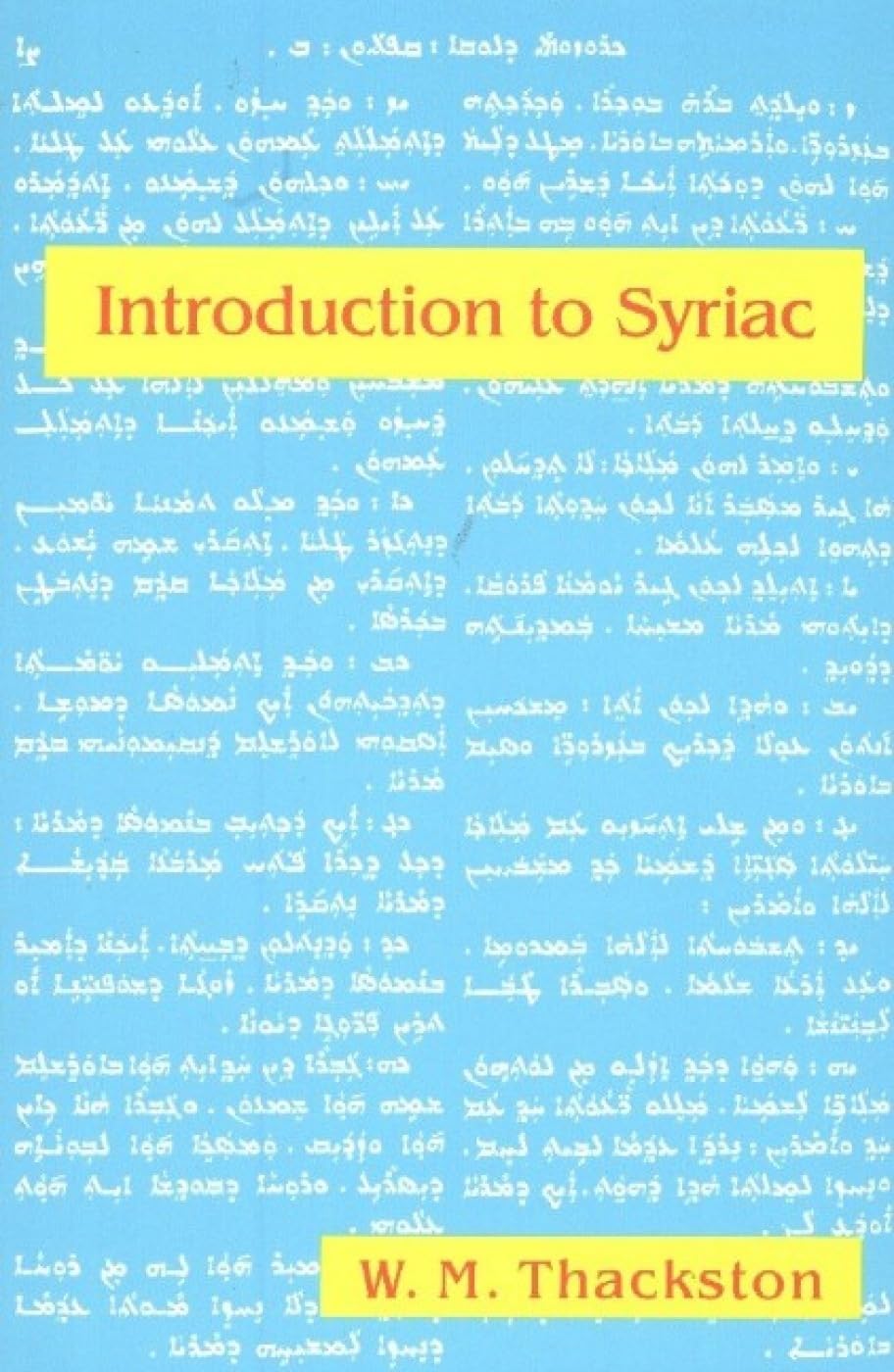Introduction To Syriac