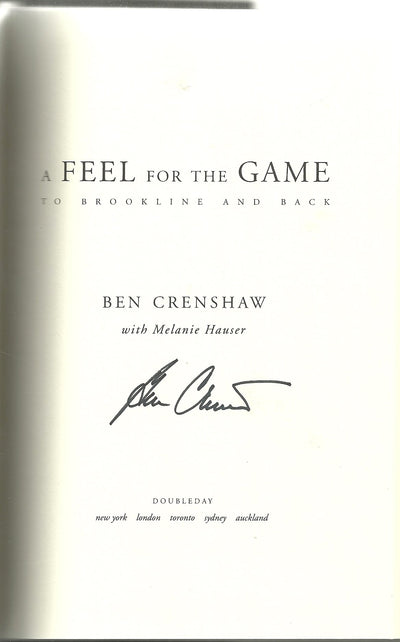 A Feel for the Game: To Brookline and Back