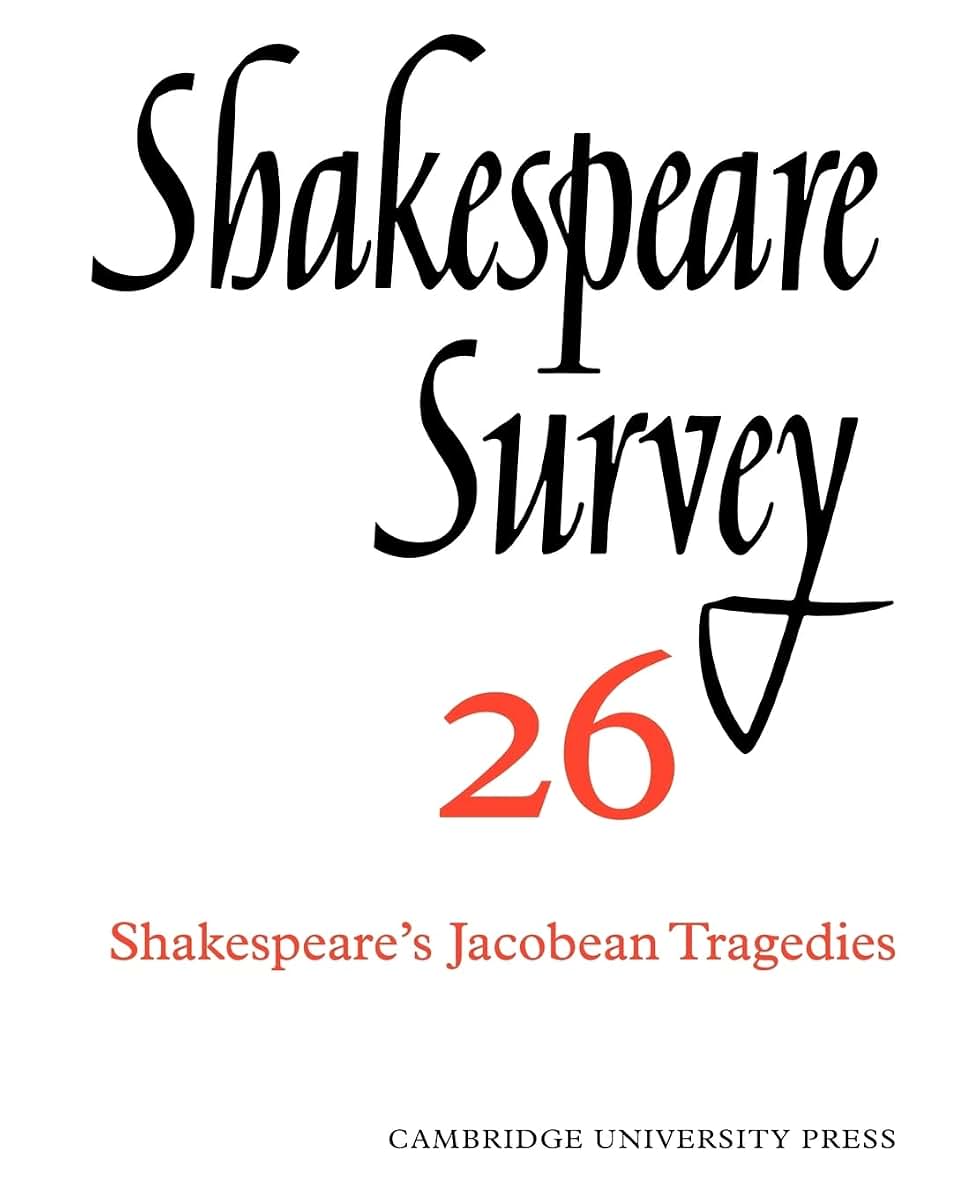 Shakespeare Survey (Shakespeare Survey, Series Number 26)