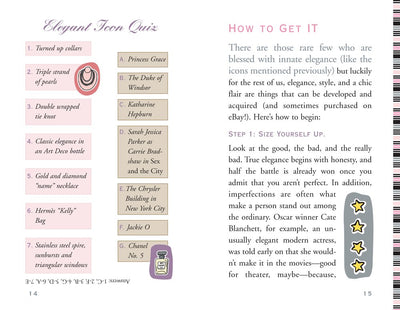The Little Pink Book of Elegance: The Modern Girl's Guide to Living With Style (Little Pink Books)