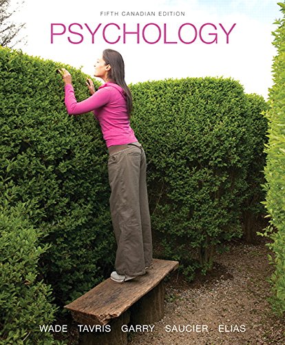 Psychology, Fifth Canadian Edition (5th Edition) by Wade, Ca