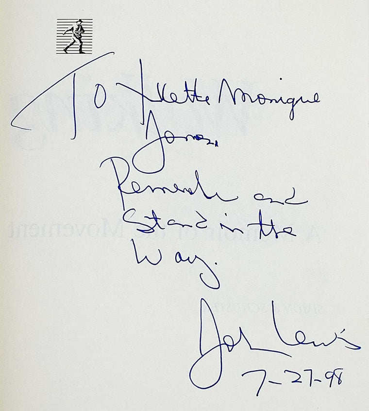 Walking with the Wind: A Memoir of the Movement — back cover
