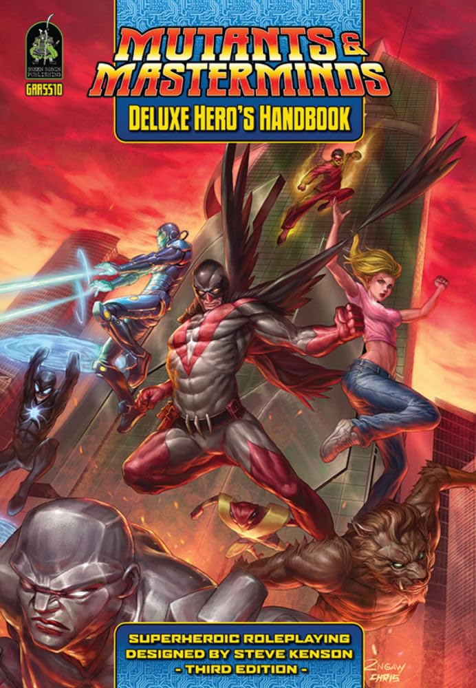 Mutants & Masterminds Deluxe Hero's Handbook by Jon Leitheus