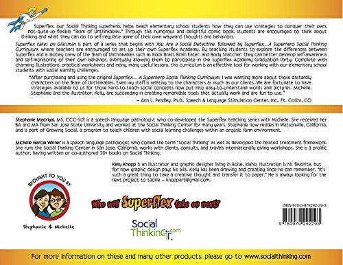 Superflex Takes on Glassman and the Team of Unthinkables — back cover