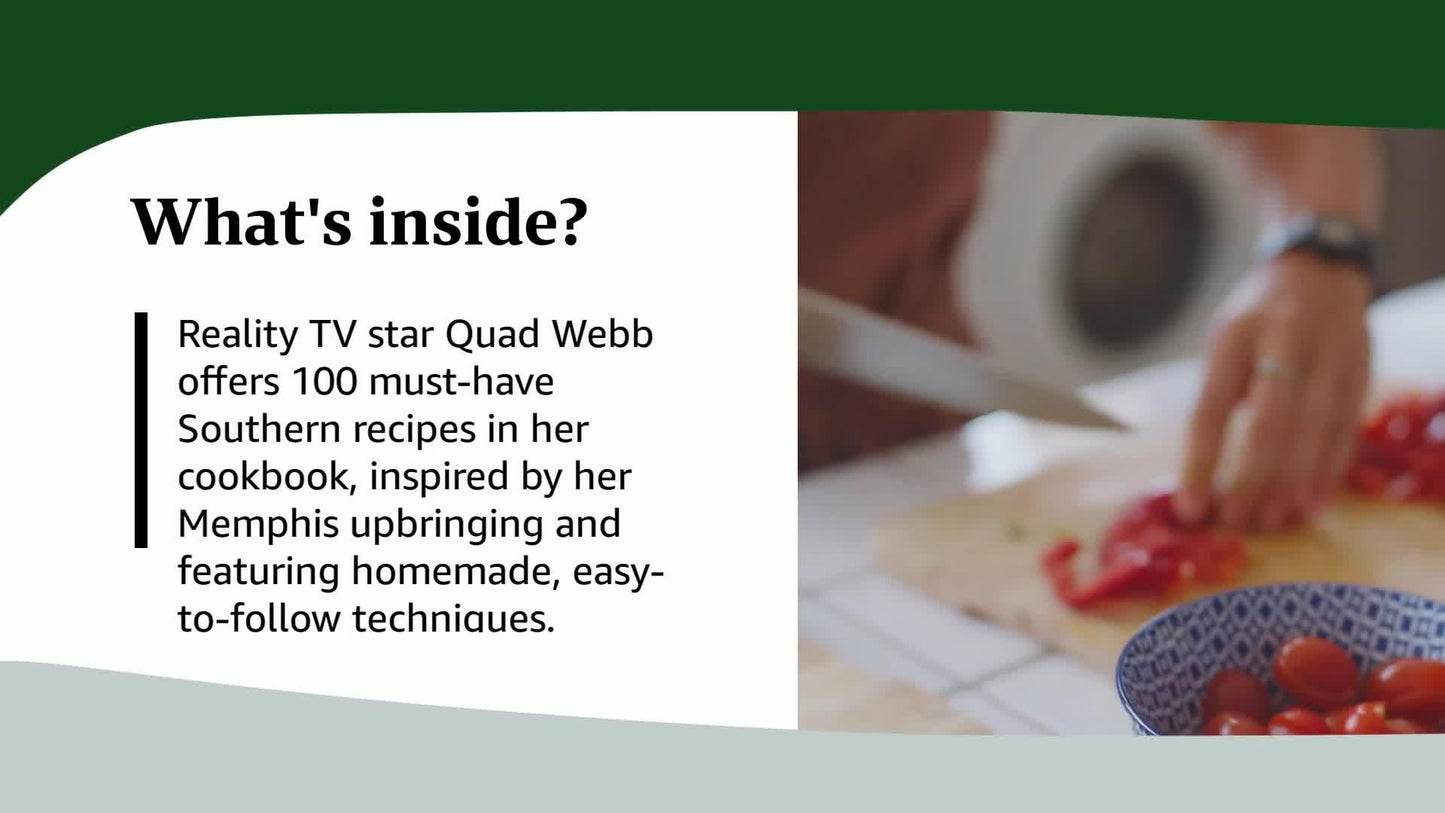 Cooking with Miss Quad: Live, Laugh, Love and Eat by Webb, Q