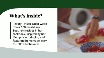 Cooking with Miss Quad: Live, Laugh, Love and Eat by Webb, Q