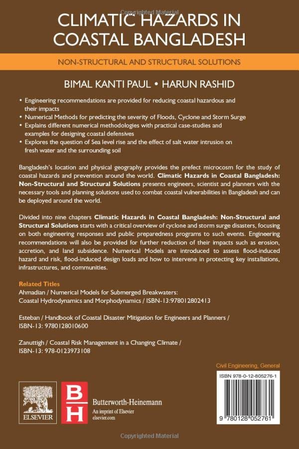 Climatic Hazards in Coastal Bangladesh: Non-Structural and Structural Solutions