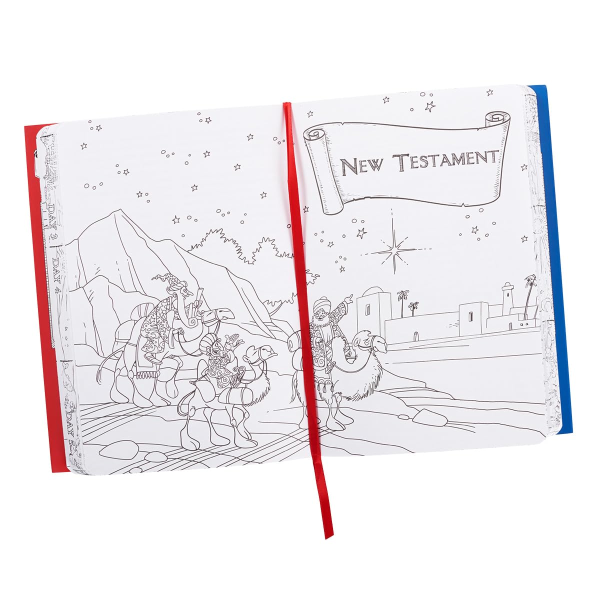 My Own Keepsake Bible: A Kids Bible Storybook to Color