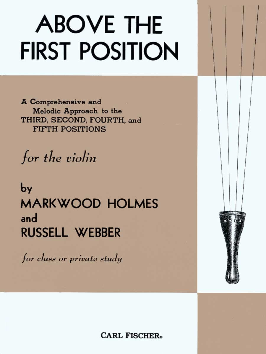 O3807 - Above the First Position - Violin