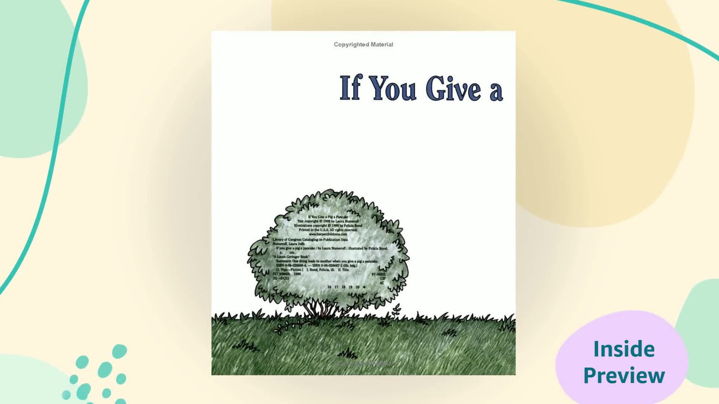If You Give a Pig a Pancake by Numeroff, Laura