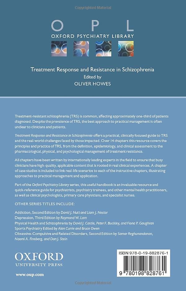 Treatment Response and Resistance in Schizophrenia (Oxford Psychiatry Library)