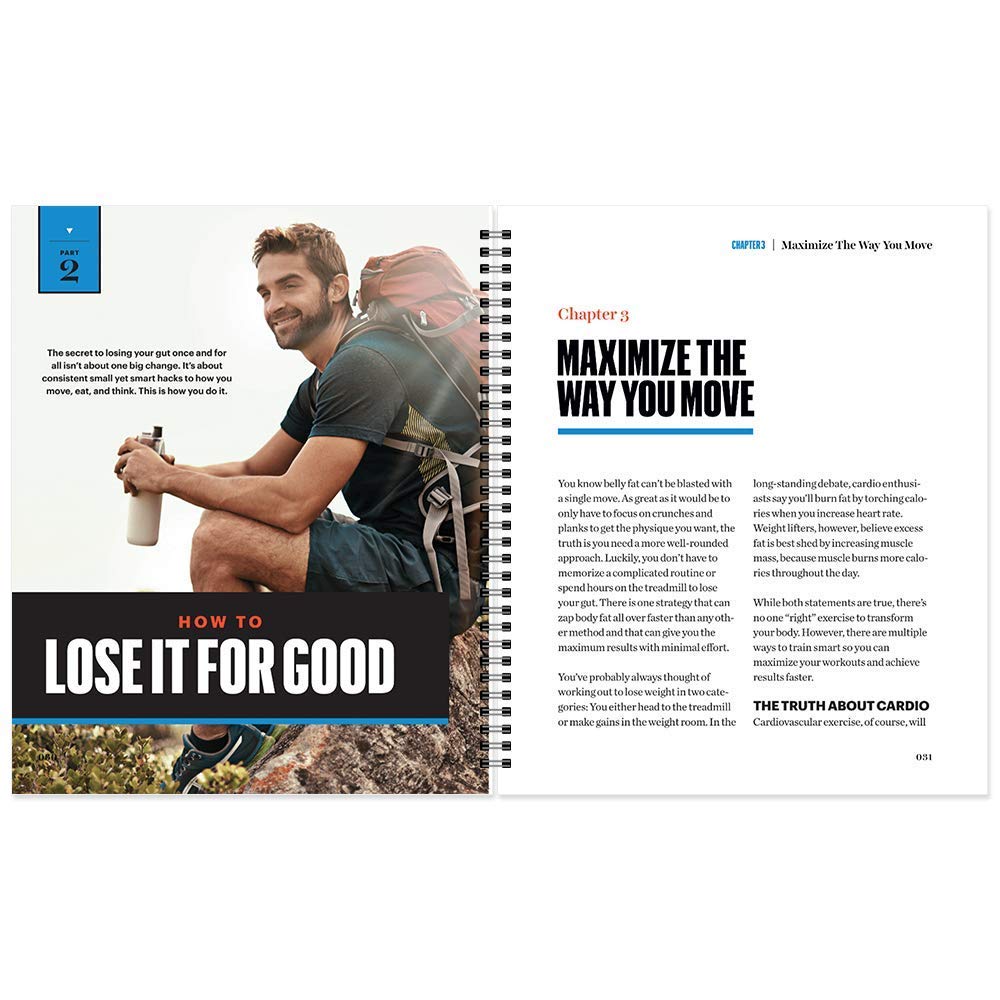 Men's Health: The Lose Your Gut Guide- The Workout, Meal Plan, and Mindset You Need to Ditch Your Spare Tire and Get Lean. Lose Weight and Adapt a Healthy Lifestyle Today!