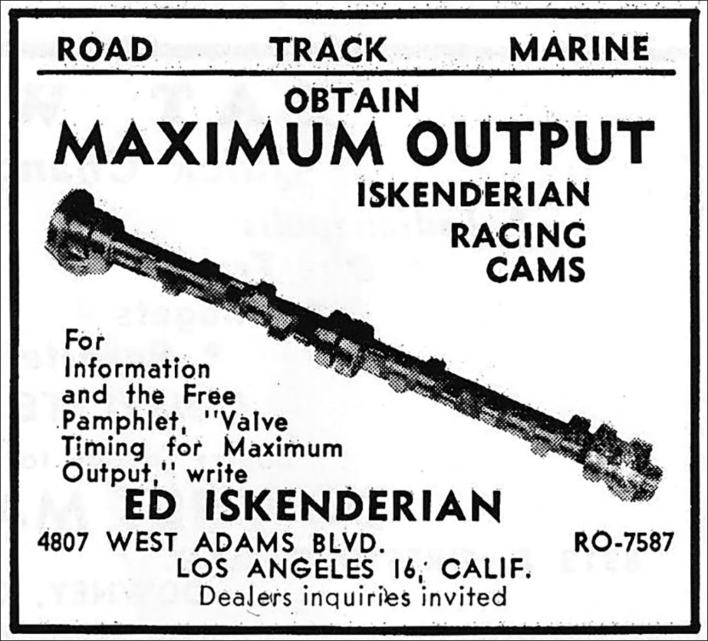 Isky: Ed Iskenderian and the History of Hot Rodding