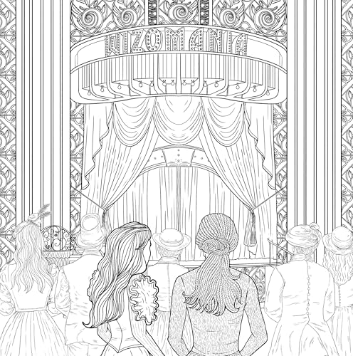 Wicked Official Coloring Book — back cover