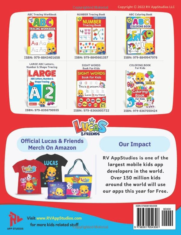 Scissor Skills Preschool Activity Book: Learn to Cut Lines, Shapes, Fruits, Animals Fun Cutting & Coloring Book for Kids Preschool Learning Activities for 3-5 Year Olds