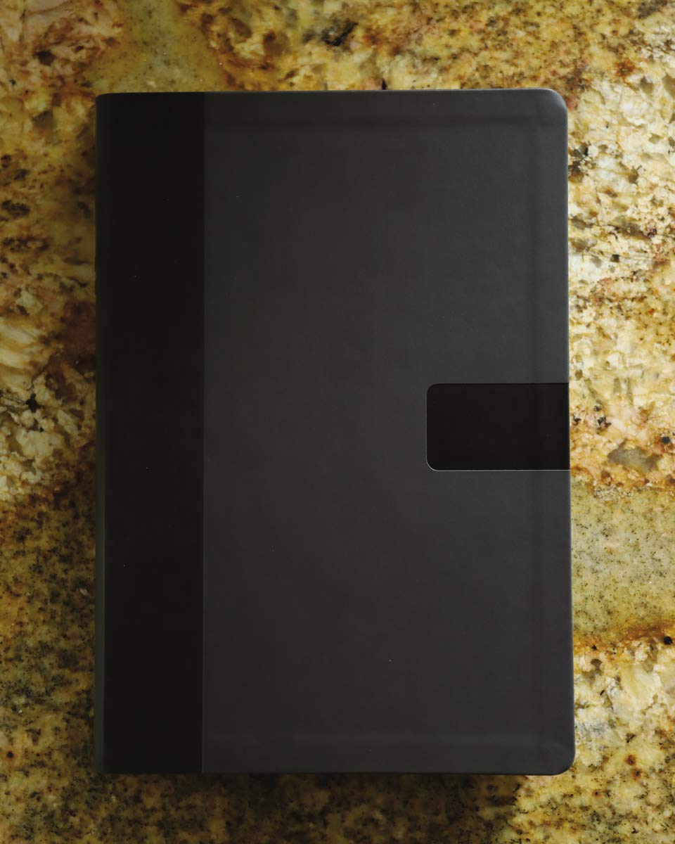 NIV, Super Giant Print Reference Bible, Leathersoft, Gray, R