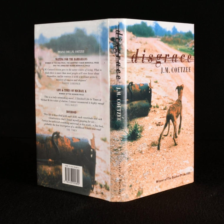 Disgrace — back cover