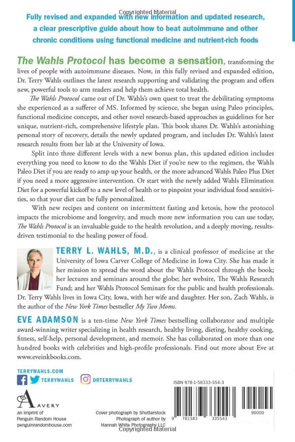 The Wahls Protocol: A Radical New Way to Treat All Chronic A