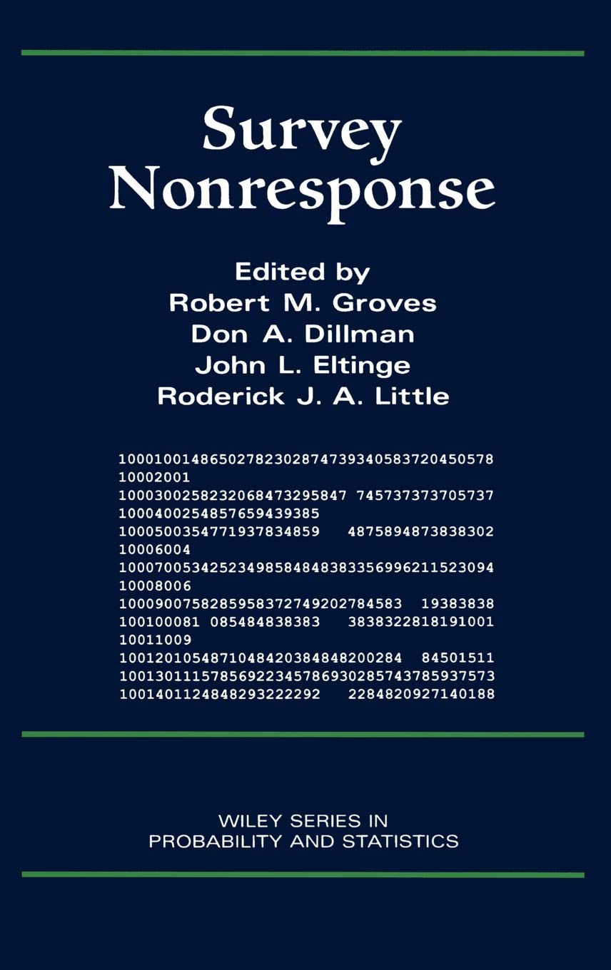 Survey Nonresponse by Groves, Robert M.