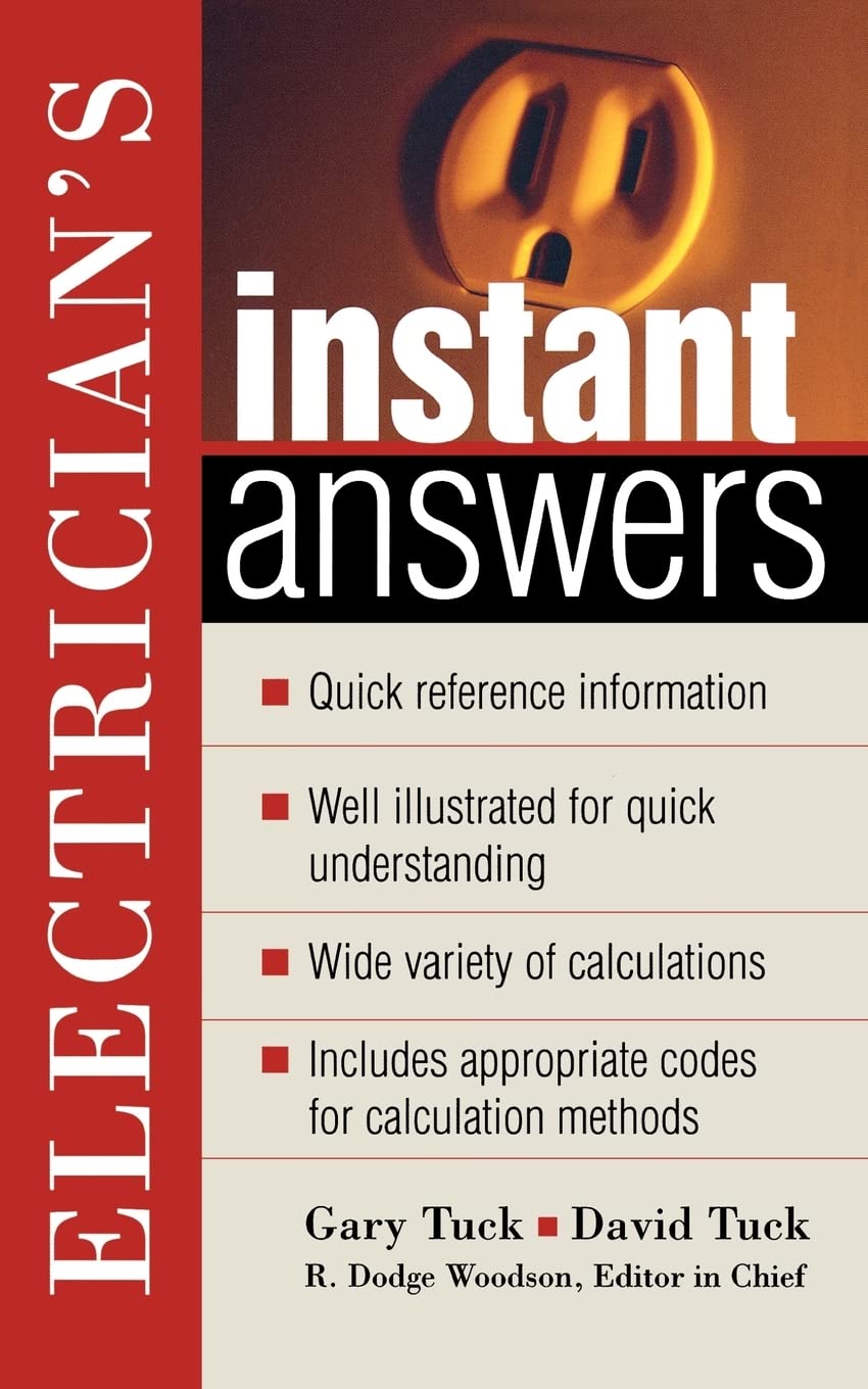 Electrician's Instant Answers (Instant Answer Series)