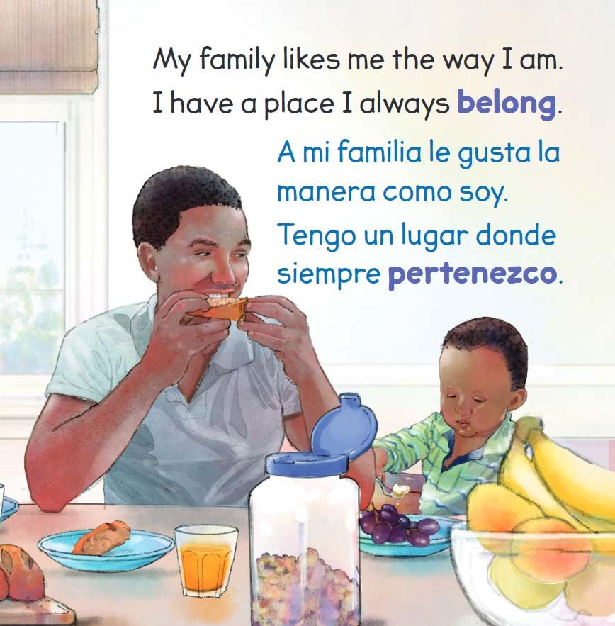 I Belong / Yo pertenezco: A board book about being part of a family and a group / Un libro sobre formar parte de una familia y un grupo (Learning About Me & You) (Spanish and English Edition)