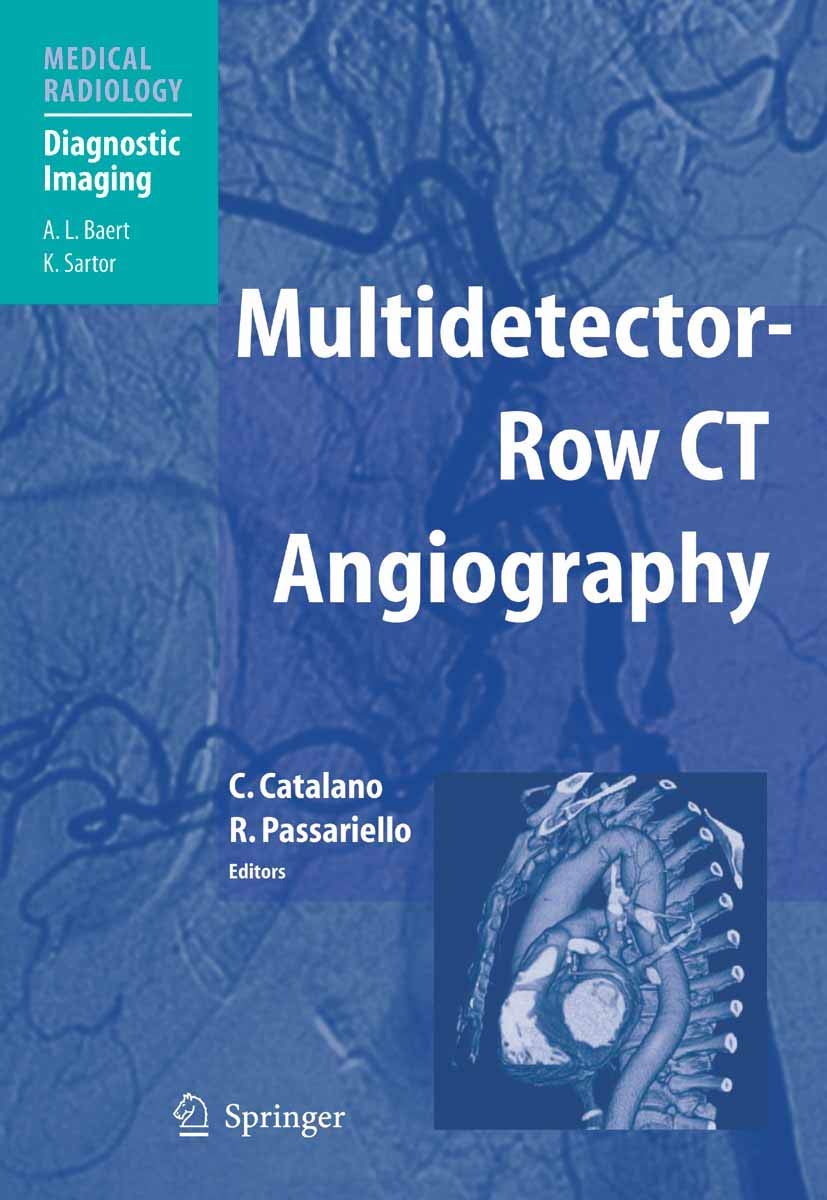Multidetector-Row CT Angiography (Medical Radiology)