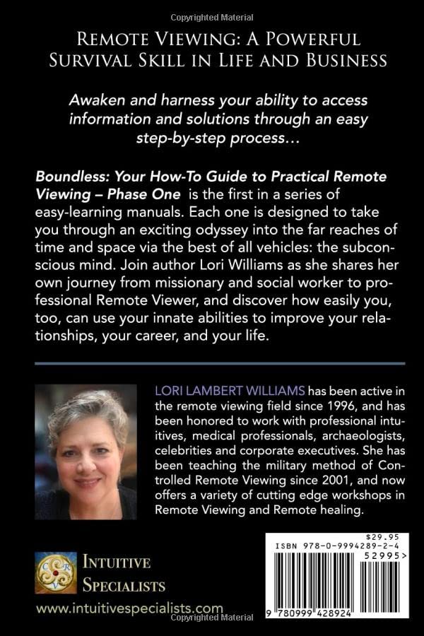 Boundless: Your How To Guide to Practical Remote Viewing - Phase One (A How To Series to Learn Controlled Remote Viewing)