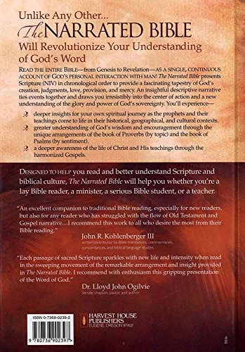 The Narrated Bible in Chronological Order (NIV) by Smith, F.