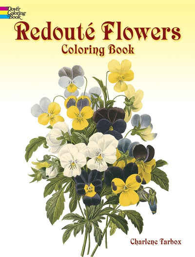 Redout Flowers Coloring Book (Dover Flower Coloring Books)