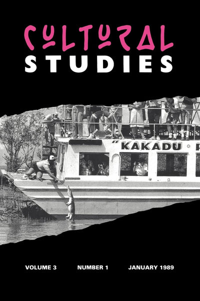 Cultural Studies: Volume 3, Issue 1