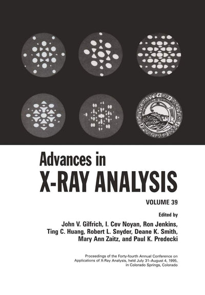 Advances in X-Ray Analysis, Vol. 39