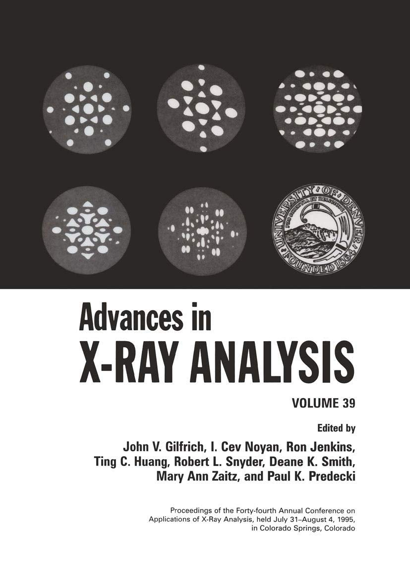 Advances in X-Ray Analysis, Vol. 39