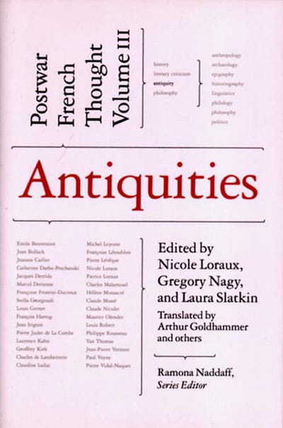 Antiquities (Postwar French Thought)