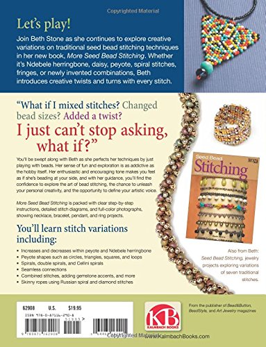 More Seed Bead Stitching: Creative Variations on Traditional Techniques — back cover