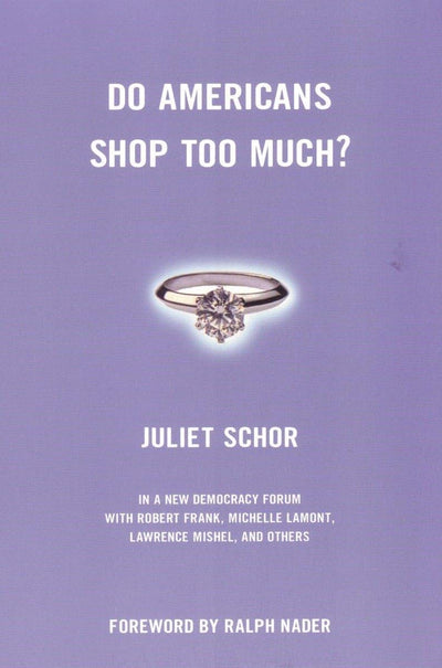Do Americans Shop Too Much? (New Democracy Forum)