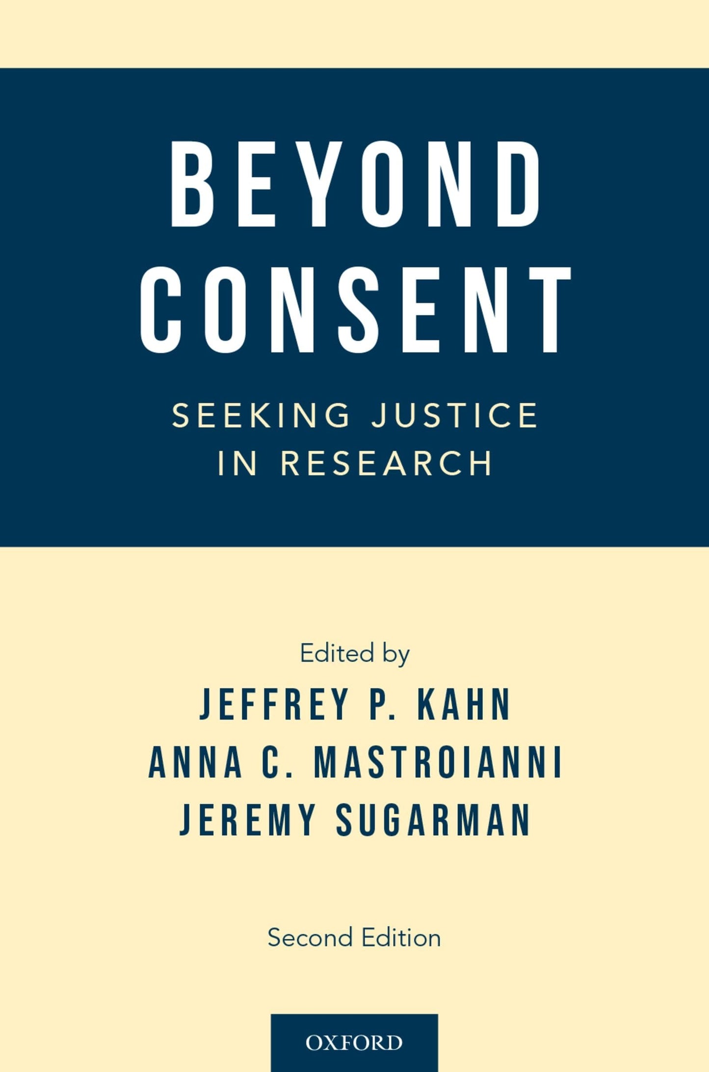 Beyond Consent: Seeking Justice in Research