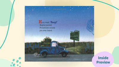Little Blue Truck Leads the Way Board Book