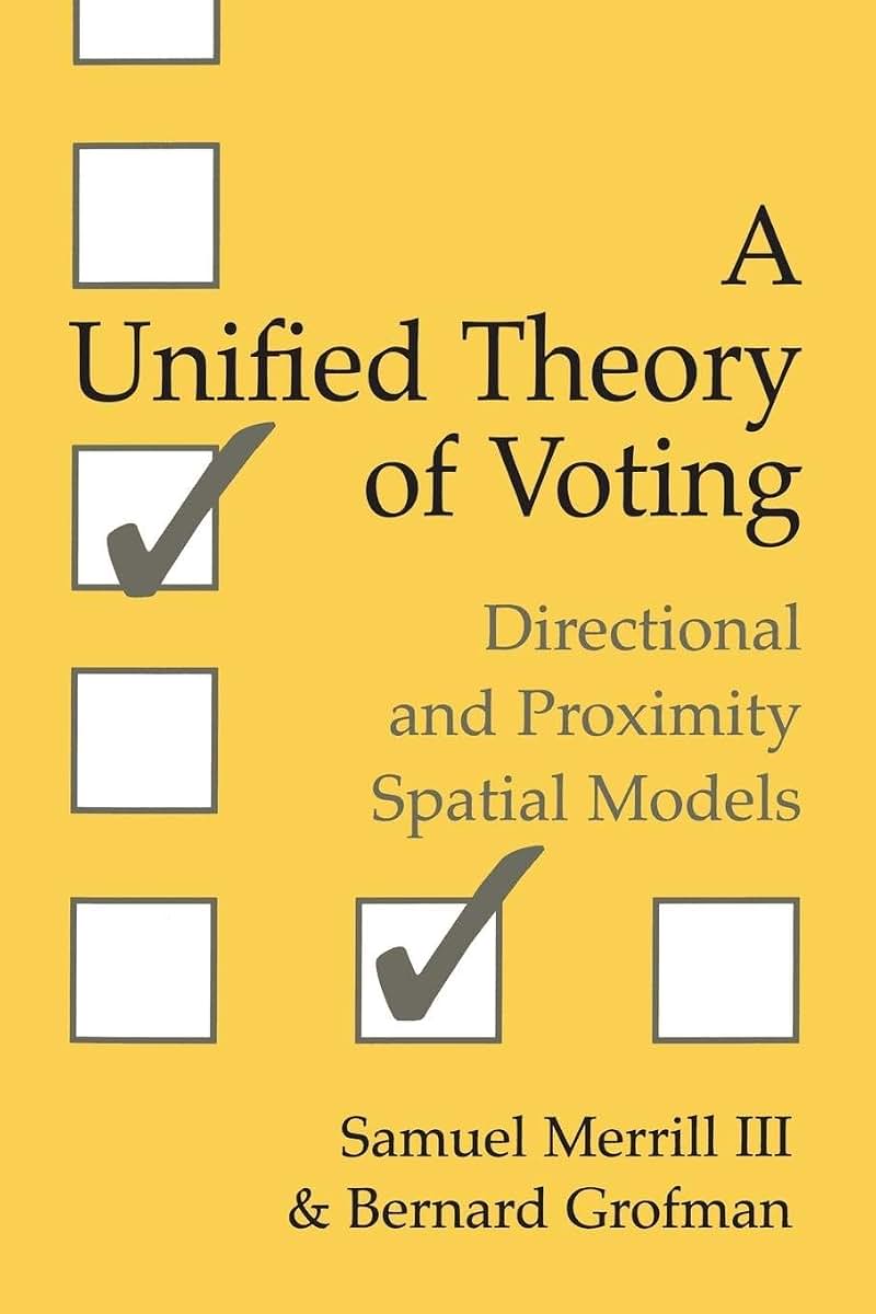A Unified Theory of Voting: Directional and Proximity Spatial Models