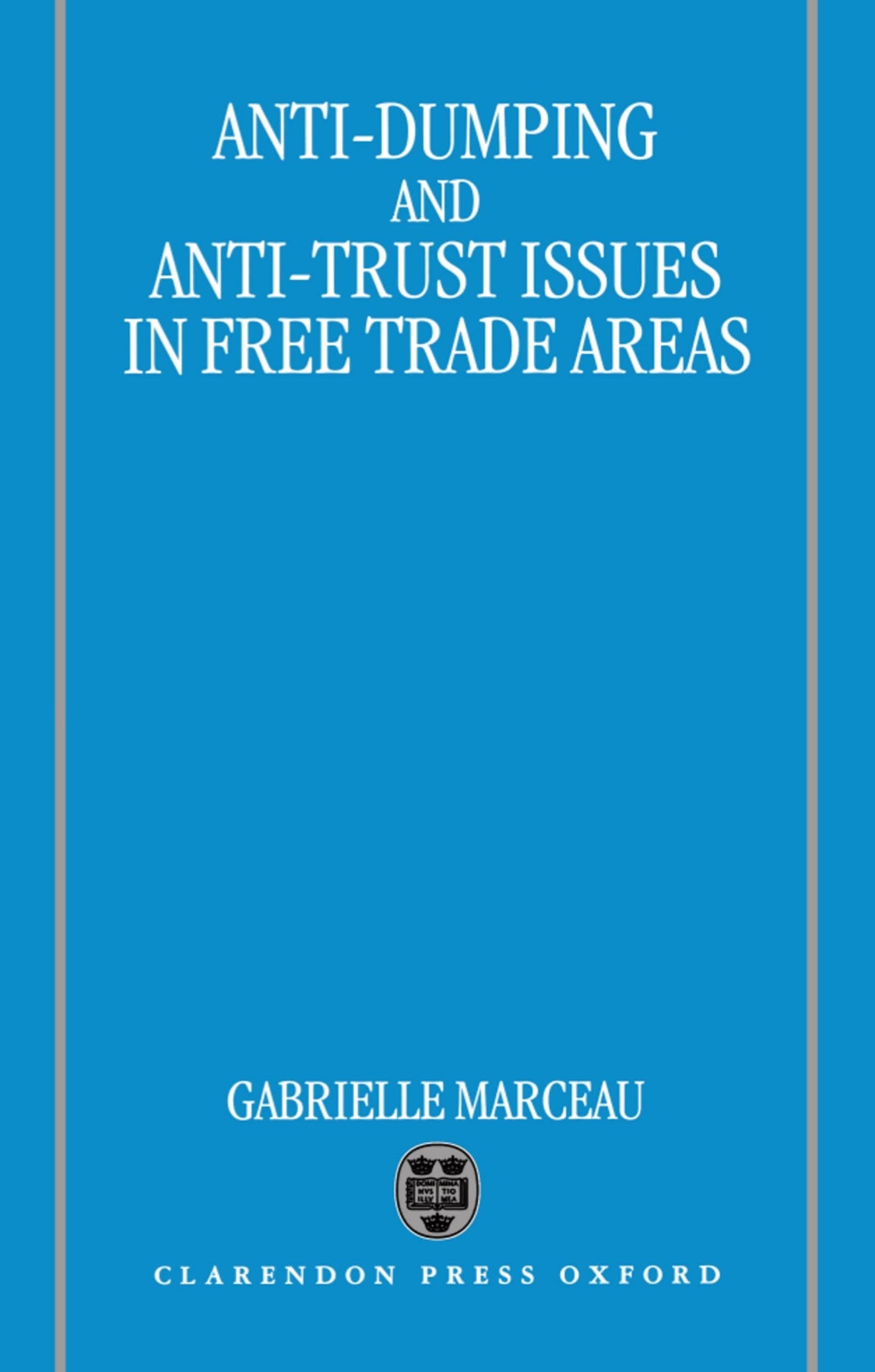 Anti-Dumping and Anti-Trust Issues in Free-trade Areas