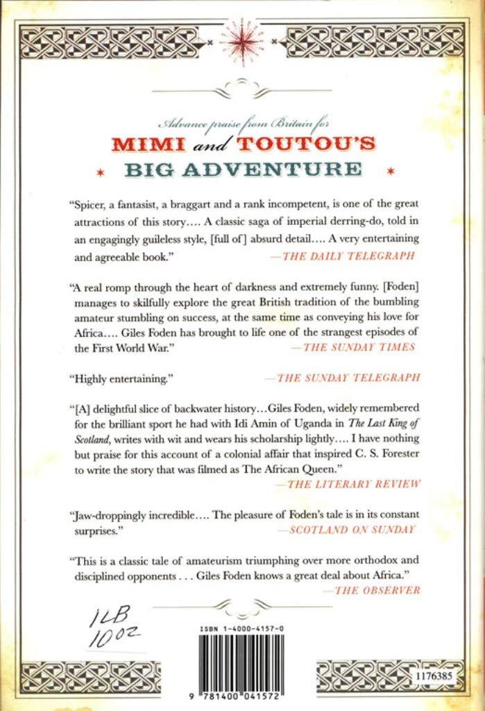 Mimi and Toutou's Big Adventure: The Bizarre Battle of Lake Tanganyika