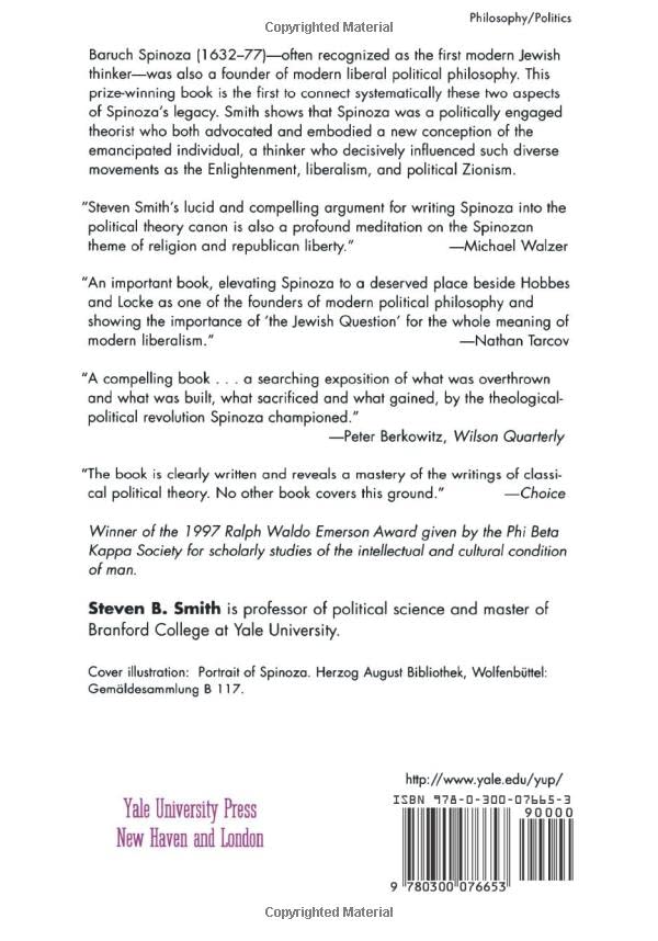 Spinoza, Liberalism, and the Question of Jewish Identity