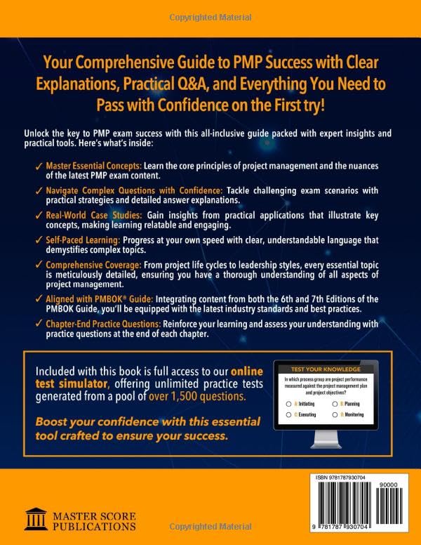 PMP Exam Prep Made Simple: Your Comprehensive Guide to PMP Success with Clear Explanations, Practical Q&A, and Everything You Need to Pass with Confidence