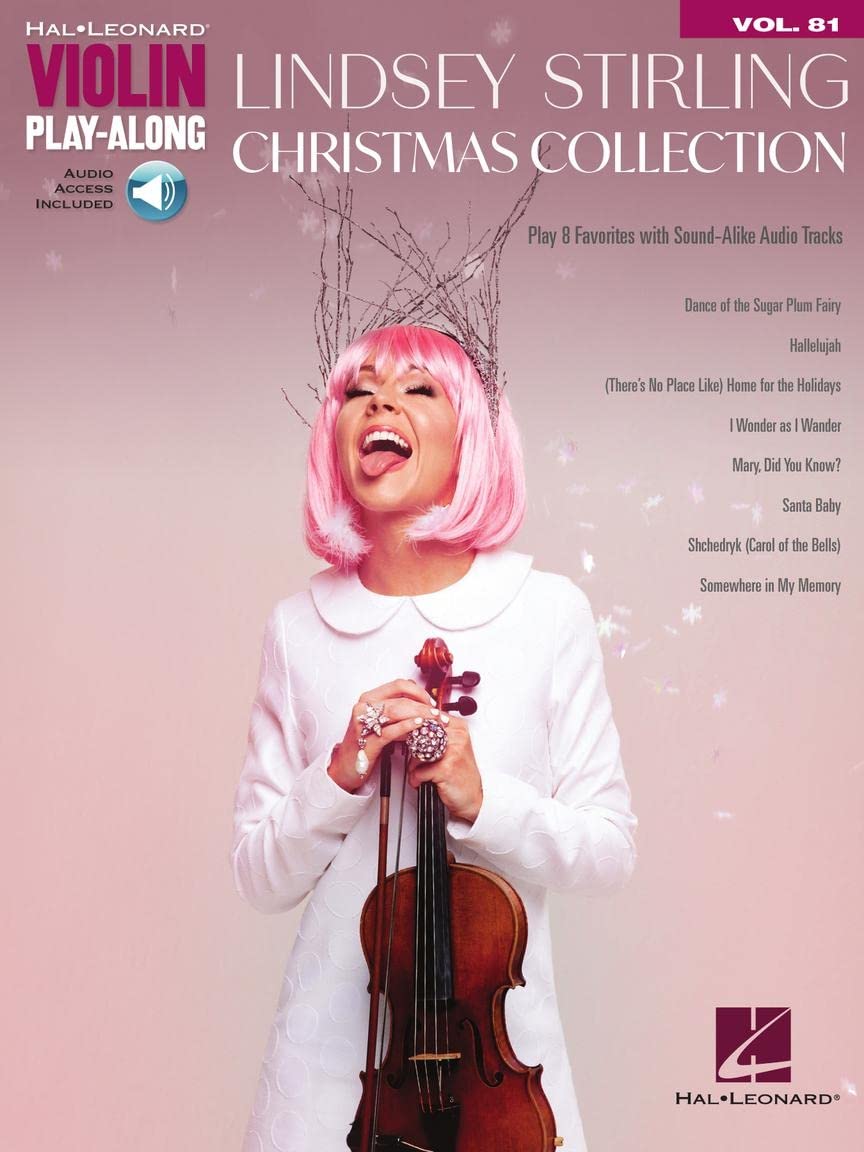 Lindsey Stirling - Christmas Collection: Violin Play-Along Volume 81 (Hal-Leonard Violin Play-along)