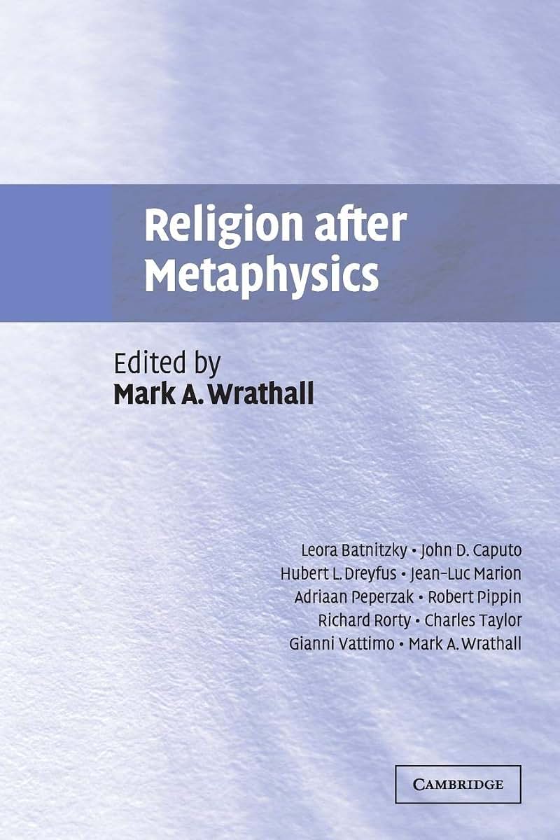 Religion after Metaphysics