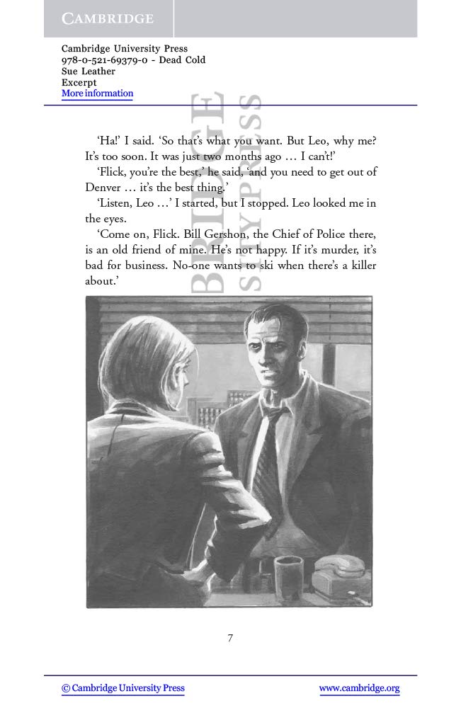 Dead Cold Level 2 (Cambridge English Readers)