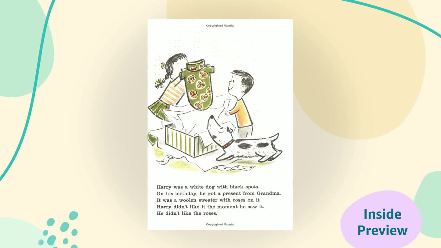 No Roses for Harry! Board Book by Gene Zion