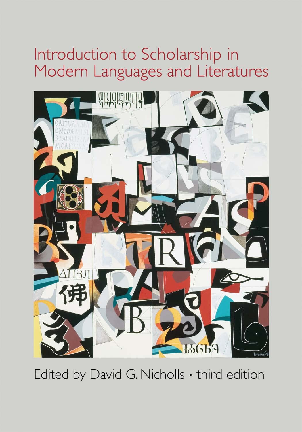 Introduction to Scholarship in Modern Languages and Literatu
